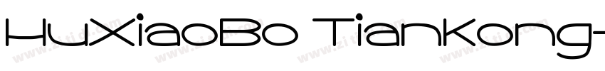 HuXiaoBo TianKong字体转换